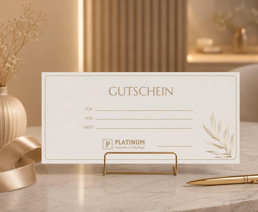 Der PLATINUM Gutschein – das ideale Geschenk für jeden Anlass